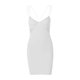 thumbnail image 4 of VISgogo - Vestido ajustado de verano para mujer, color sólido, sin mangas, sin espalda, con cadena, para discoteca VISgogo moda, 4 of 9