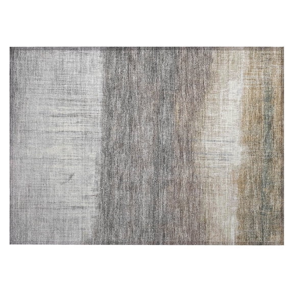 Dalyn Rugs Machine Washable Indoor/Outdoor Chantille ACN2118 Taupe 1'8" x 2'6" Rug