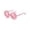 Pink, variant on Glasses for Kids Multicolor Fashion Eyewear Featuring Playful Gear Flower Motif for Everyday Travel and Leisure, Pink