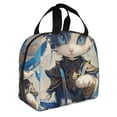 thumbnail image 2 of Easygdp Exotic Blue Cat Bolsa Térmica Premium - Tela Oxford Impermeable, Gran Capacidad, Bolsillo Frontal, Unisex para Trabajo, Escuela, Actividades al Aire Libre y Picnics, 2 of 8