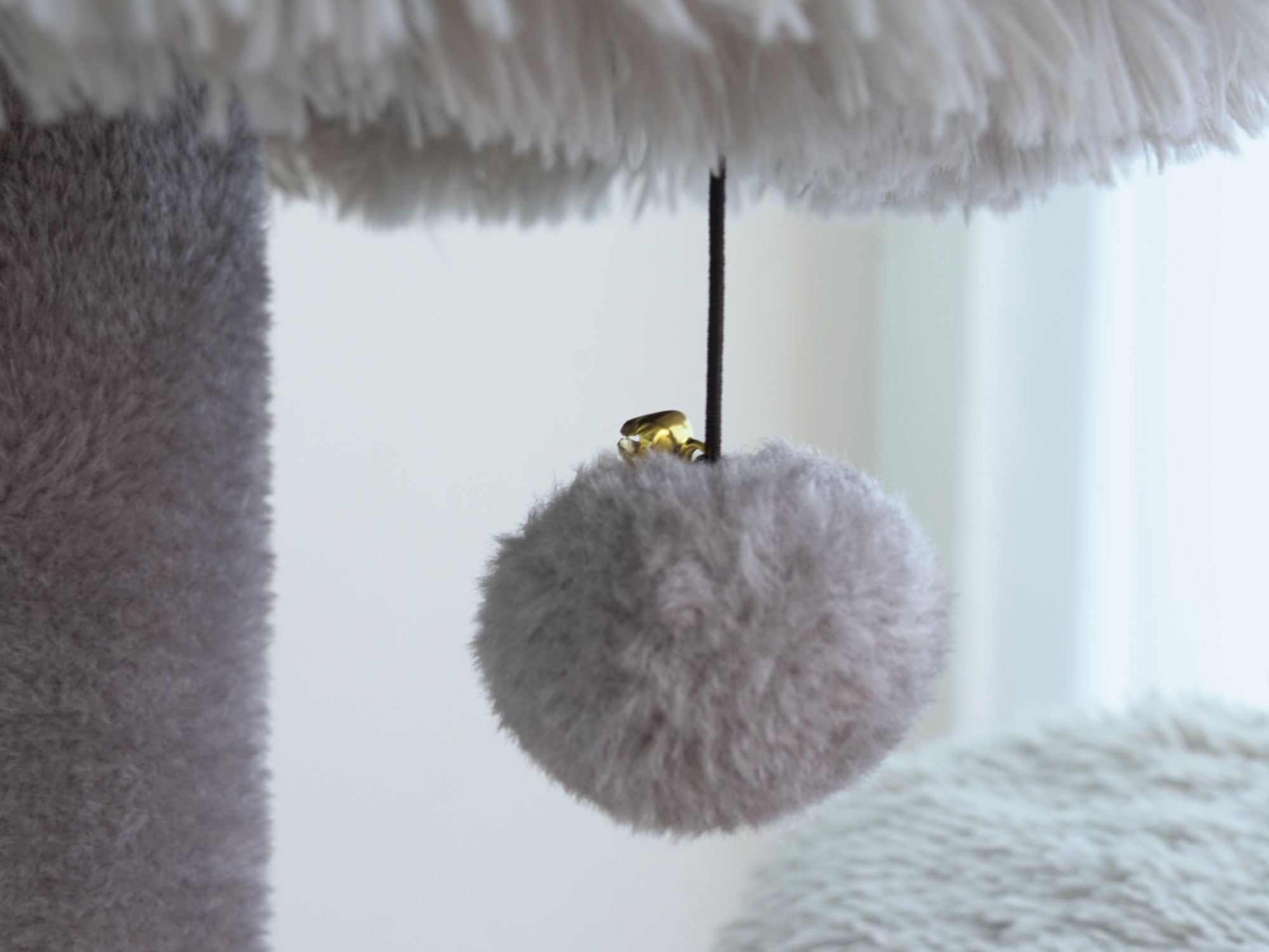 Vibrant Life Large 8-Level 73" Cat Tree with Condo, Hammock and Scratching Posts, Light Gray