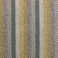 thumbnail image 4 of Plutus Brands Blue Tracks Stripe Luxury Throw Pillow-Size:24" x 24", 4 of 9