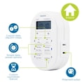 thumbnail image 2 of Philips Plug In Digital Timer 24 Hour Battery Backup Indoor SPC1239AT, 2 of 6