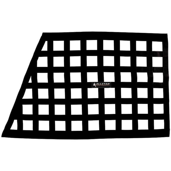 Allstar Window Net - SFI 27.1 - 1 in Webbing - Trapezoid - Black - Each ALL10288