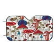 thumbnail image 7 of Balery Colorful Mushrooms (2) Print Car Windshield Sun Shade,Windshield Sunshade for Car Pickup Truck SUV Accessories-Medium, 7 of 7