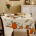 thumbnail image 5 of Fall Tablecloth 60x84 Inch Rectangular, Autumn Tablecloth with Multi Pumpkin Table Cloth Thanksgiving Table Cover for Party Dining Picnic Table Decorations, 5 of 5