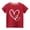 Red C, variant on Atogsazn Toddler Girl Boy Clothes Toddler Unisex Summer Casual Short Sleeve Round Neck Graphic Tee Cute Prined Cotton T-Shirt Tops 3-4 Years White