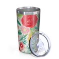 thumbnail image 2 of Pioneer Flower 10oz Tumblers Stainless Steel Tumbler with Lid and Straw,Vacuum Insulated Double Wall Travel Tumbler Cups with Cleaning Brush for Coffee, Tea, 2 of 4