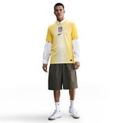 Men's Nike Yellow USWNT 2025 Goalkeeper Stadium Jersey