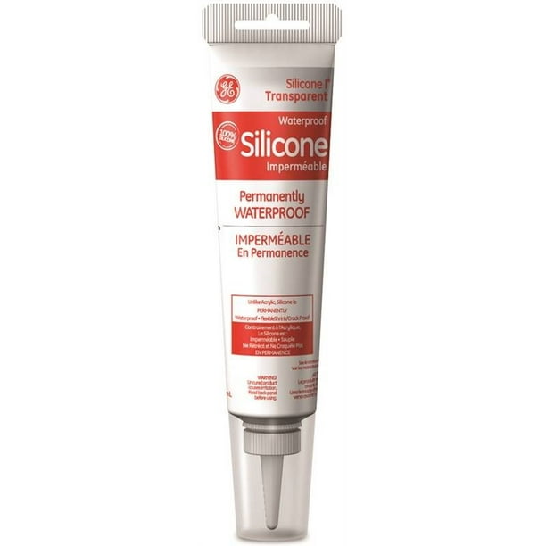 GE Silicone I SE1121 Tub and Tile Sealant Clear 85 mL