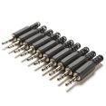 thumbnail image 1 of Gwong Electrónica 10 PCS 3.5mm Audio Masculino Enchufe Jack Adaptador Conector Estéreo Herramientas para Auriculares, 1 of 5