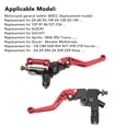 thumbnail image 3 of Universal Motorcycle Brake Master Cylinder Lever Kit Carbon Fiber Hand Guard for GSXR Motorbike, 3 of 7