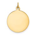thumbnail image 4 of FJC Finejewelers 14 kt Yellow Gold Saint Peter Medal Charm 23 x 15 mm, 4 of 6