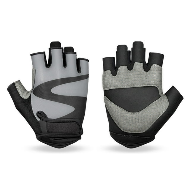 VONKY Cycling Mitten Hand Wraps Inner Gloves Shockproof Thicken Design Equipment Wear-resistance Non-slippery Hands Protector Gray S