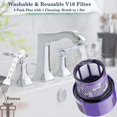 thumbnail image 1 of Filtros V10 de repuesto para Dyson V10 Cyclone Series, v10 Total Clean, Sv12, paquete de 4 filtros y 1 cepillo de limpieza ShuxiuWang 8390605814310, 1 of 1