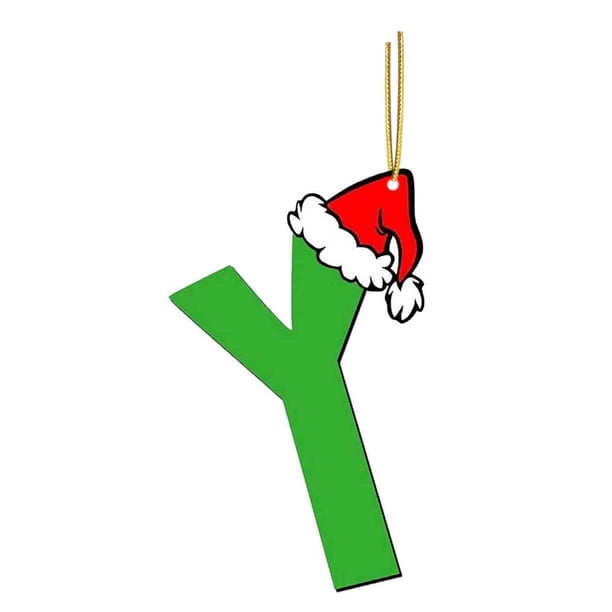 Xihbxyly Adornos Navideños de Letras Acrílicas, Vibrantes Decoraciones Navideñas, Material Duradero, Versátiles para Colgar En Árboles o Coronas, Decoración Festiva para El Hogar, Regalo Perfecto par