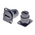 thumbnail image 1 of 2pcs Female to Female Adapter High-Density Multichip Interconnect Through Socket, 1 of 4