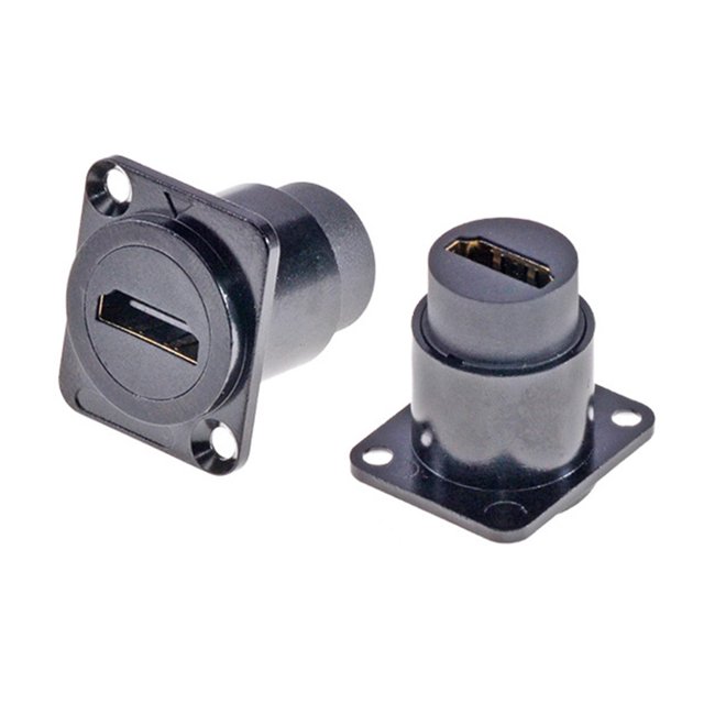 2 Pcs Adaptateur Femelle à Femelle Haute Densité Multipuce Interconnexion par Douille