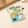 thumbnail image 1 of Juguetes de piscina, juguetes para bebés, juguetes para niños pequeños, educación temprana para niños, un juguete tridimensional con cola, libro de tela para niños, libro de tela, 1 of 6