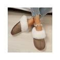 thumbnail image 5 of Women's Cozy Winter Slippers with Plush Fleece Lining, Fluffy Moccasin Design, and Non-Slip Platform, 5 of 8