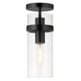 thumbnail image 1 of Hudson & Canal SF0795 Langdon Blackened Bronze Semi Flush Mount Ceiling Light, 1 of 3
