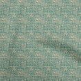thumbnail image 1 of oneOone Cotton Flex Teal Green Fabric Geometric Sewing Material Print Fabric By The Yard 40 Inch Wide, 1 of 4