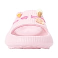 thumbnail image 4 of bebe Girls Slides Sandals – Cute Slip-On Slides for Girls, Lightweight Summer Sandals (Little Kid/Big Kid), 4 of 7