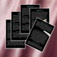 thumbnail image 6 of Boutique Marketing LLC HydraFacial Benefits & FAQ Infocards  30 Pack  Size 4x6 inches Postcard Size  HydraFacial Professionals Esthetician  Black with Aqua Design, 6 of 9