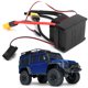 thumbnail image 1 of Controlador de Velocidad Eléctrica, Larga Vida útil disipación de calor fácil para programar acesorio rc impermeable para un automóvil 1/10 rc para 1/8 rc automóvil, 1 of 7