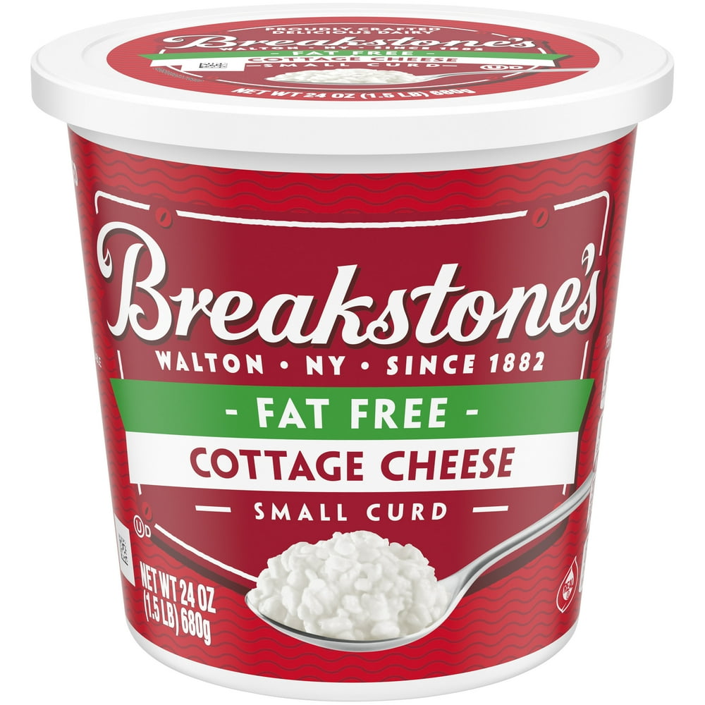 Breakstone's Fat Free Small Curd Cottage Cheese, 24 oz Tub Walmart