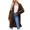 thumbnail image 4 of Winter Dresses for Women 2025 Cardigan Sweaters for Women Womens Long Cardigan Sweaters Chunky Open Front Oversized Slouchy Knit Fall Trendy Coatigan Jackets, 4 of 8