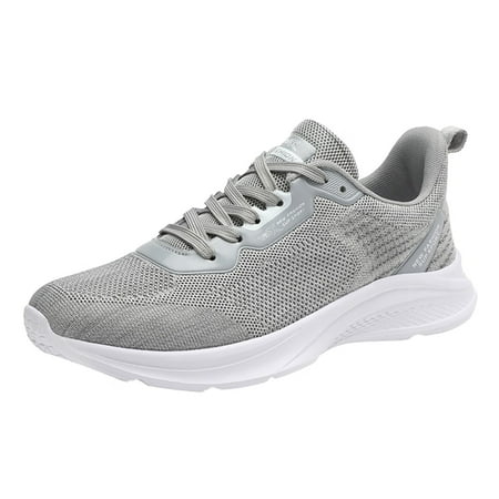 

Men s Running Shoes Couple Models Men s Spring And Autumn New Korean Version Breathable Lightweight Student Running Shoes Mesh Sports Casual Shoes sneakers for Men Mesh Grey