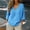 Sky Blue, variant on Linen Blouses for Women Dressy Casual Gauze Tunic Tops for Women Plus Size Linen Tops Linen Clothing for Women Women's Linen Blouses Fun Summer Tops Women Linen Shirt Womens Linen Tops