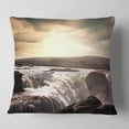 thumbnail image 2 of Designart 16" x 16" White Polyester Throw Pillow, 2 of 5