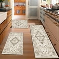 thumbnail image 2 of Farmhouse Kitchen Rugs Set 3 Piece, Boho Kitchen Mats for Floor, Non-Slip Kitchen Rug Waterproof Mats for Kitchen, Runner Rugs for Hallway Laundry Holiday Sink Decor, 2 of 12