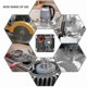 thumbnail image 3 of 4000W AC 220V EU Plug Variable Speed Compact Temperature Device, 3 of 4