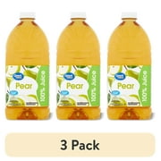(3 pack) Great Value Pear 100% Juice, 64 fl oz (Shelf Stable)