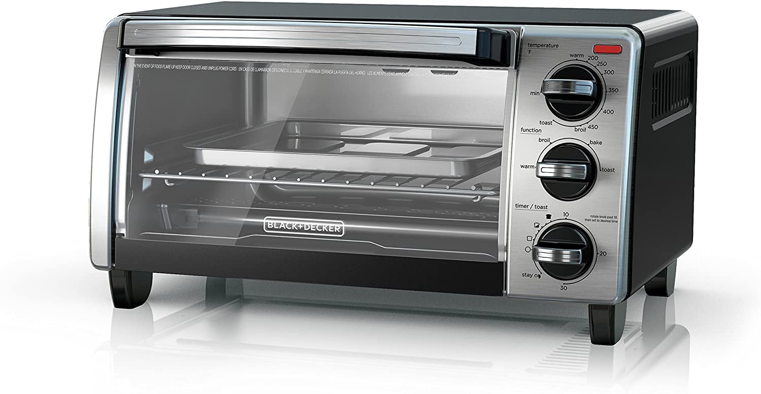 black and decker oven selector
