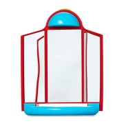 Vibrant Life Triple Mirror with Perch Bird Toy with Plastic Nut Mount