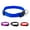 Blue, variant on Pet Artist Adjustable Durable Nylon Dog Collar with Quick-Fit Buckle and D-Ring - Multiple Colors Available