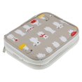 thumbnail image 1 of Bolsa de almacenamiento vacía para agujas de tejer, de tejer, estuche organizador, bolsa para ganchillo Oso gris Hugo Estuche para agujas de ganchillo, 1 of 5