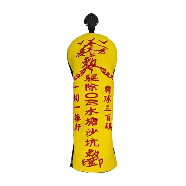 Durable Golf Head Cover Mujeres Hombres Mazo Headcover Antideslizante Manga Protección Cola cubierta de la cabeza de golf