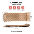 thumbnail image 3 of Colchoneta Hinchable para Dormir Camping (Khaki), 3 of 9
