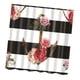 thumbnail image 4 of Cortina de ducha para baño, resistente al agua, de poliéster, con diseño de ancla y flores Ancla de la flor, 4 of 4