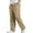 Yellow, variant on BXINGOHAI Big And Tall Cargo Pants For Men Cotton Breathable Hiking Pants Elastic Waistband Loose Fit Work Pant Jogging Workout Long Pants With Pocket Black,M