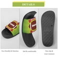 thumbnail image 7 of GZHJMY Stylish Slides for Women Men, Super Bowl Weekend Party Soft Flexible Slip-on Sandals Slippers, 7 of 7
