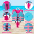 thumbnail image 2 of WYAJU Toddler Swim Vest, Kids Float Jacket with Dual Adjustable Safety Straps Children Float Swimsuit for Age 5-10 Years/45-78lbs Toddlers, 2 of 7