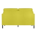 thumbnail image 6 of LAZZO 51" W 2-Seat Fabric Modern Small Loveseat Sofa Couch(Green), 6 of 9