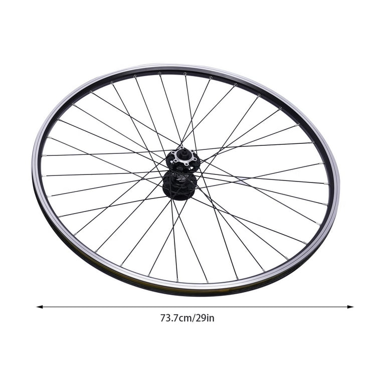 Aiqidi 29 Mountain Bike Front Rear Wheels Bicycle Disc Brake Aluminum Alloy Rim MTB Wheelset Fit 7 12 Speed Cassette Black Hub Walmart