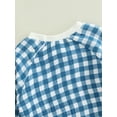 thumbnail image 6 of Bagilaanoe Newborn Baby Girl Rompers Plaid Print Long Sleeve Bodysuit 6M 12M 18M 24M Infant One Piece Jumpsuit, 6 of 9